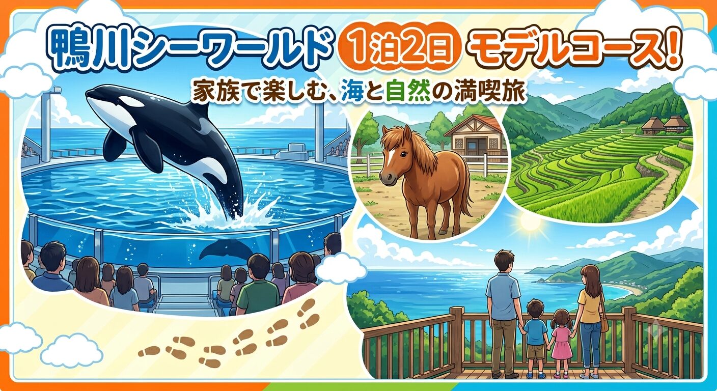 鴨川シーワールド 1泊2日 モデルコース